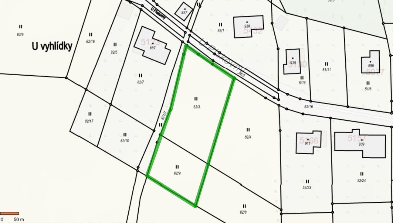 plot for sale, 2,205 m², U Pískovny, Jablonec nad Nisou, Liberecký Region plot for sale, 2,205 m², U Pískovny, Jablonec nad Nisou, Liberecký Region