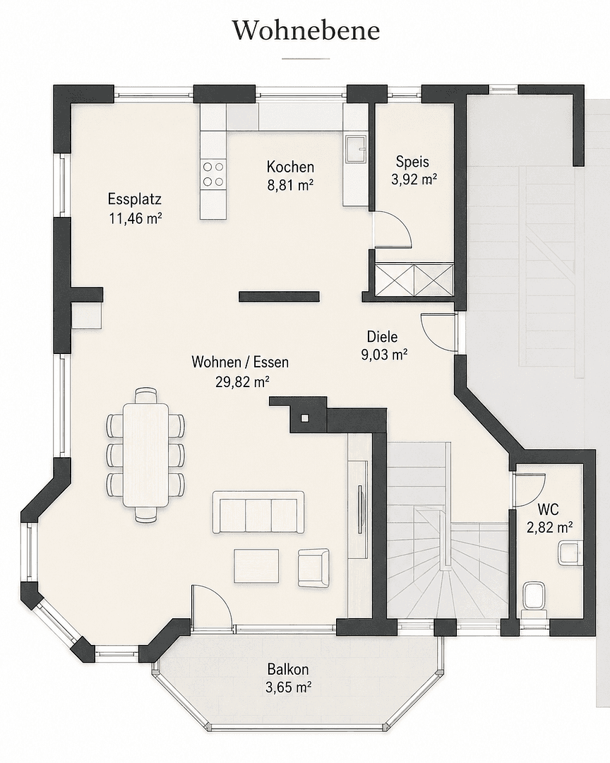 3 bedroom with open-plan kitchen flat for sale, 123 m², Waldstetten, Baden-Württemberg 3 bedroom with open-plan kitchen flat for sale, 123 m², Waldstetten, Baden-Württemberg