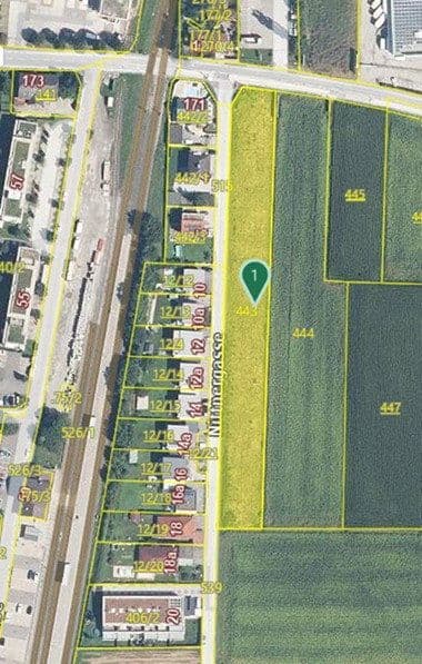 plot for sale, 16,162 m², Nittnergasse/Guldinweg, Graz, Styria plot for sale, 16,162 m², Nittnergasse/Guldinweg, Graz, Styria