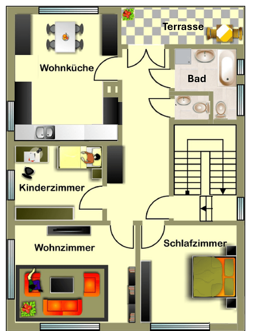 3 bedroom flat to rent, 81 m², Schifferstadt, Rhineland-Palatinate 3 bedroom flat to rent, 81 m², Schifferstadt, Rhineland-Palatinate