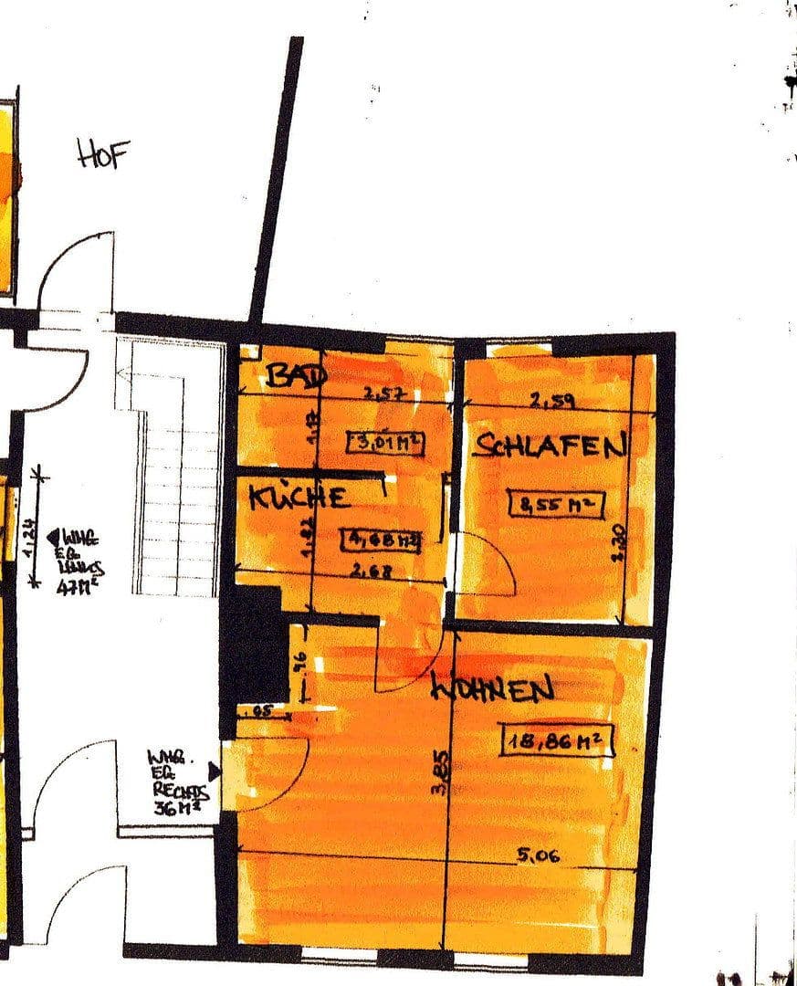 2 bedroom flat to rent, 35 m², Holzberg 5, Helmstedt, Lower Saxony 2 bedroom flat to rent, 35 m², Holzberg 5, Helmstedt, Lower Saxony