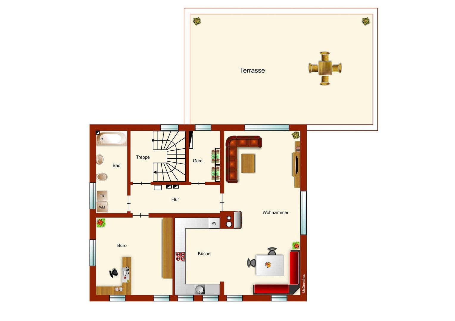 house to rent, 273 m², Lauterbachstr.4b, Geretsried, Bavaria house to rent, 273 m², Lauterbachstr.4b, Geretsried, Bavaria