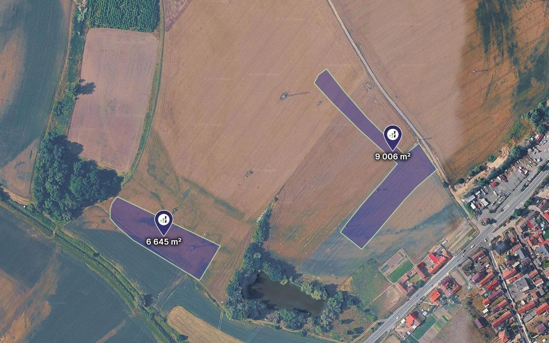 plot for sale, 18,668 m², Kly, Středočeský Region plot for sale, 18,668 m², Kly, Středočeský Region