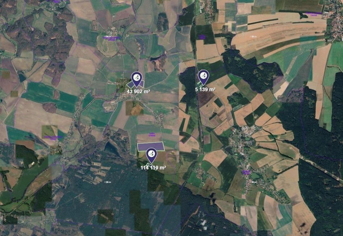 plot for sale, 159,734 m², Ledce, Královéhradecký Region plot for sale, 159,734 m², Ledce, Královéhradecký Region