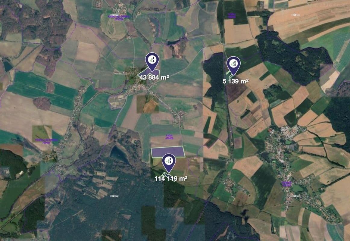 plot for sale, 159,716 m², Ledce, Královéhradecký Region plot for sale, 159,716 m², Ledce, Královéhradecký Region