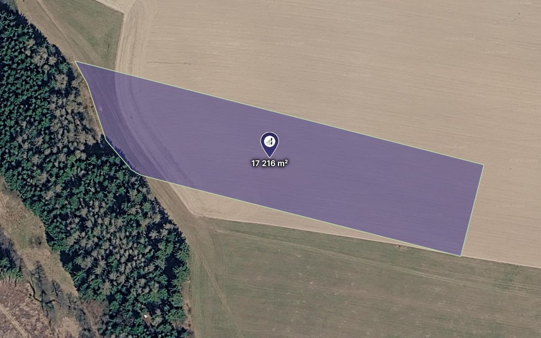 plot for sale, 3,443 m², Lipová, Olomoucký Region plot for sale, 3,443 m², Lipová, Olomoucký Region
