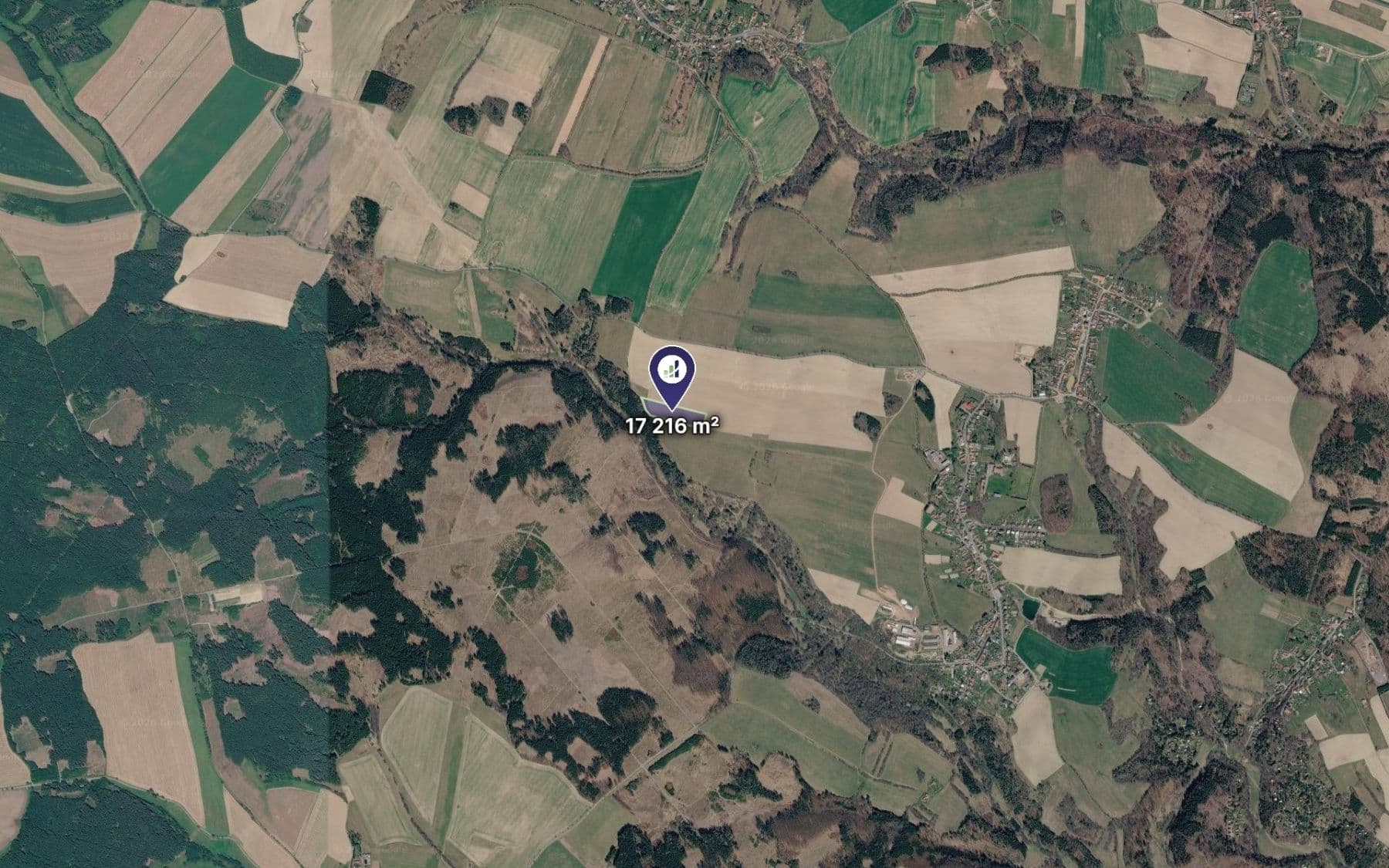 plot for sale, 3,443 m², Lipová, Olomoucký Region plot for sale, 3,443 m², Lipová, Olomoucký Region