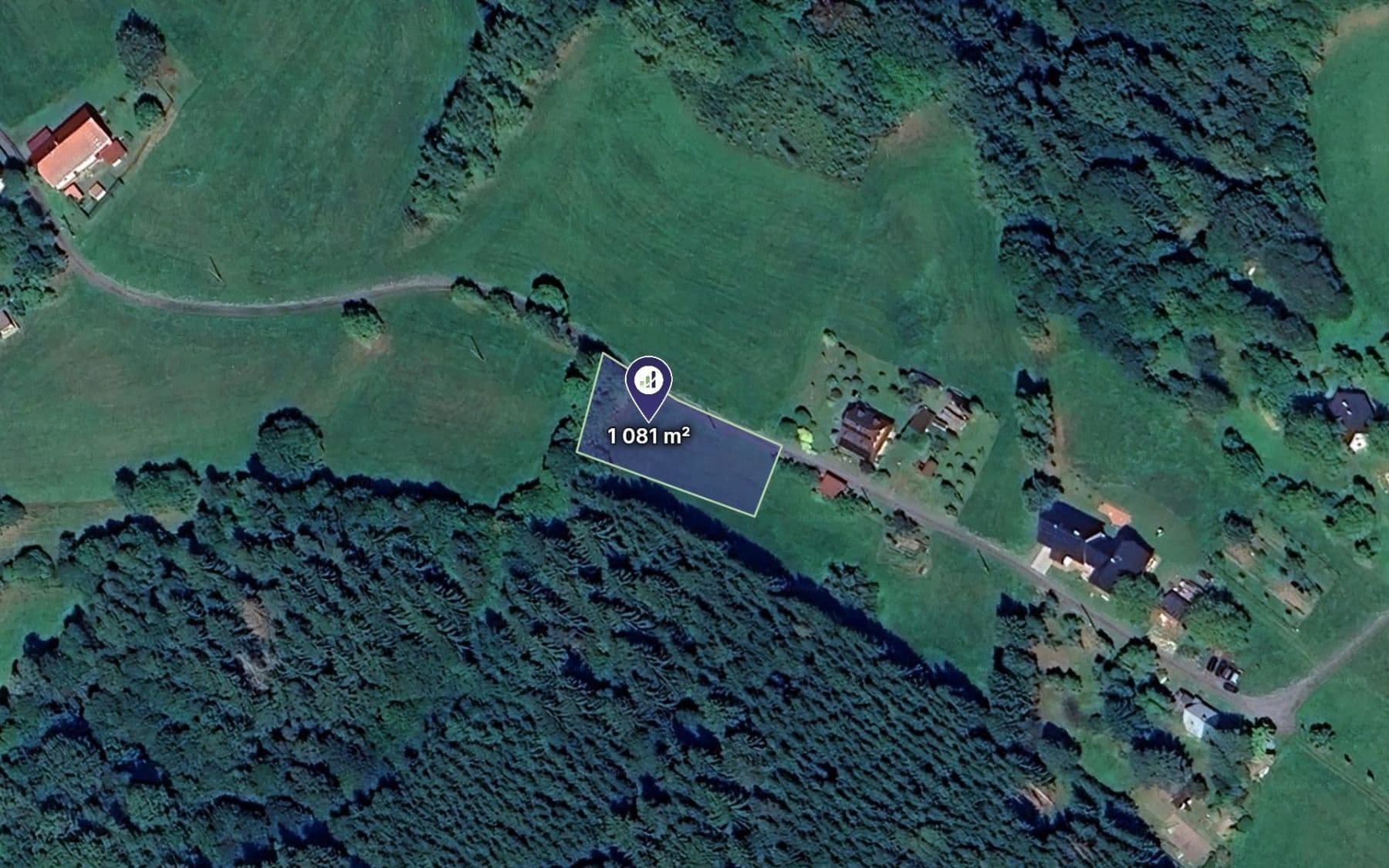 plot for sale, 1,605 m², Cotkytle, Pardubický Region plot for sale, 1,605 m², Cotkytle, Pardubický Region