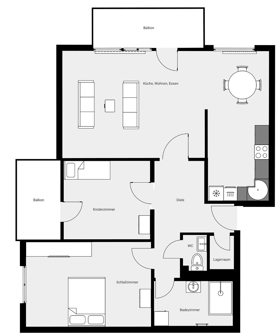 3 bedroom flat for sale, 96 m², Würzburg, Bavaria 3 bedroom flat for sale, 96 m², Würzburg, Bavaria
