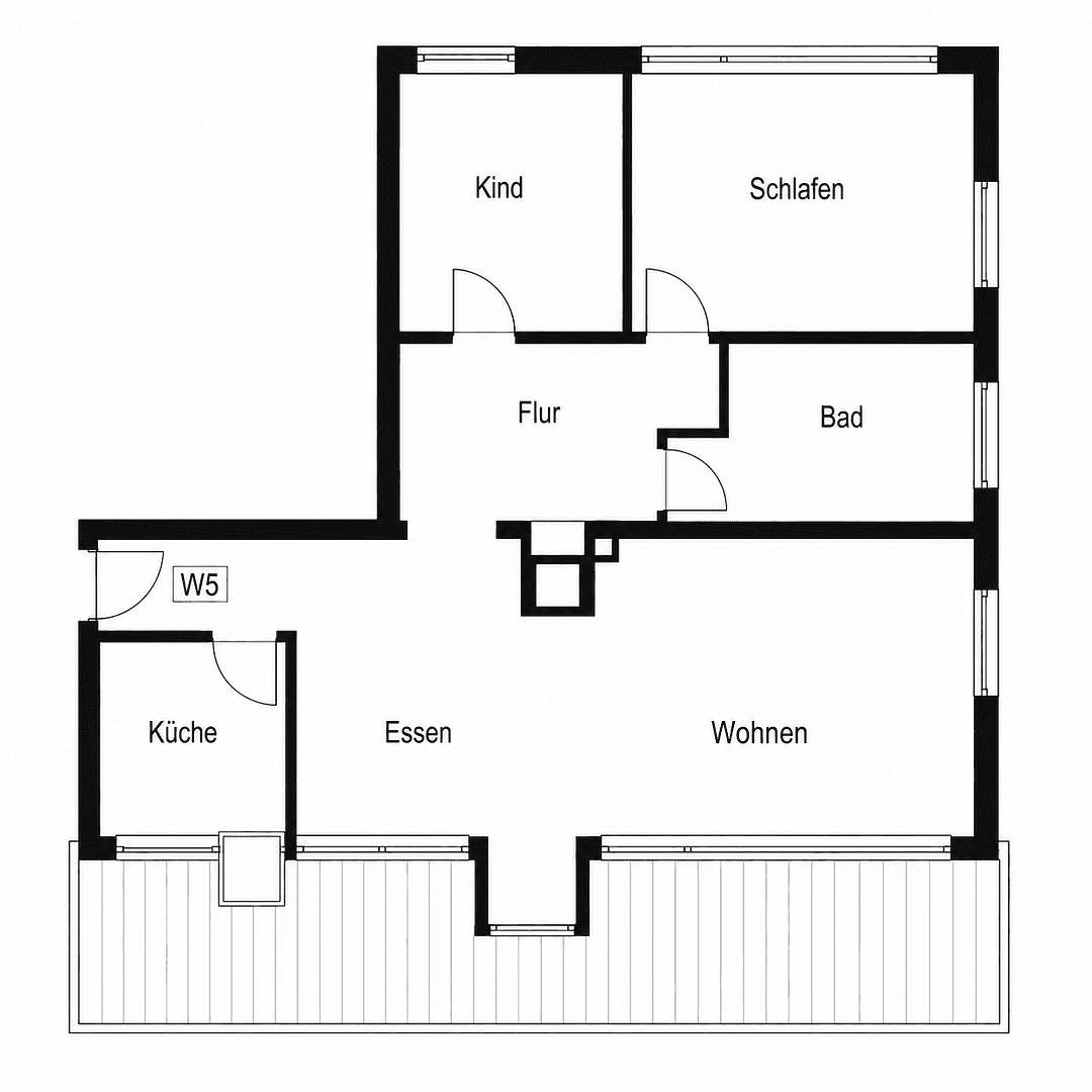 4 bedroom flat to rent, 75 m², Burglengenfeld, Bavaria 4 bedroom flat to rent, 75 m², Burglengenfeld, Bavaria