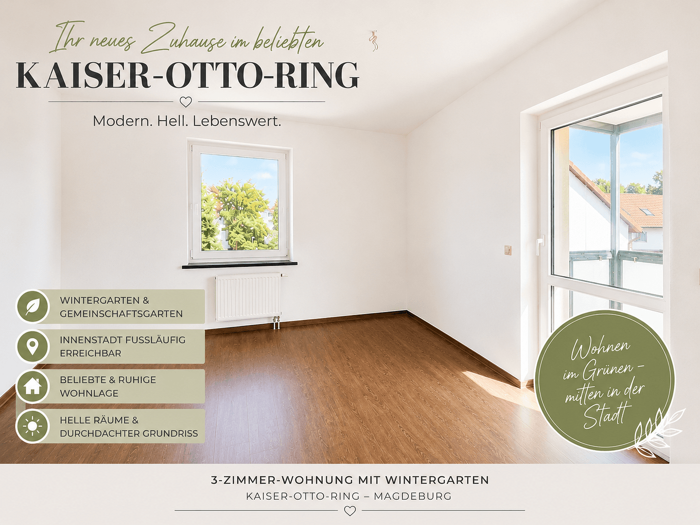 3 bedroom flat to rent, 75 m², Kaiser-Otto-Ring 2, Magdeburg, Saxony-Anhalt 3 bedroom flat to rent, 75 m², Kaiser-Otto-Ring 2, Magdeburg, Saxony-Anhalt