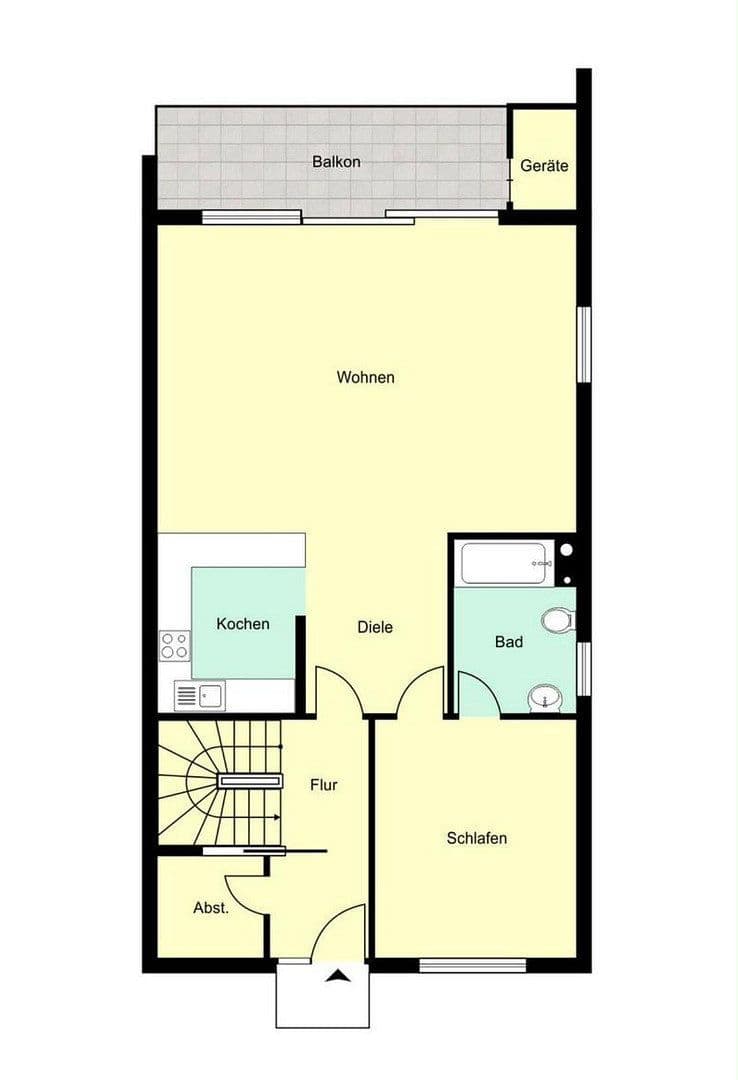 2 bedroom flat to rent, 78 m², Bergstraße 7h, Heikendorf, Schleswig-Holstein 2 bedroom flat to rent, 78 m², Bergstraße 7h, Heikendorf, Schleswig-Holstein