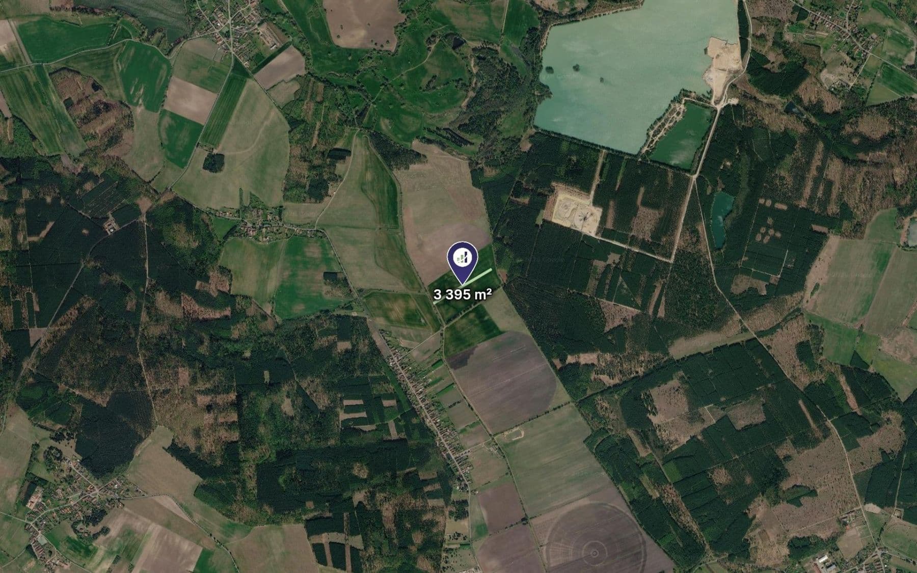 plot for sale, 3,395 m², Kladruby nad Labem, Pardubický Region plot for sale, 3,395 m², Kladruby nad Labem, Pardubický Region