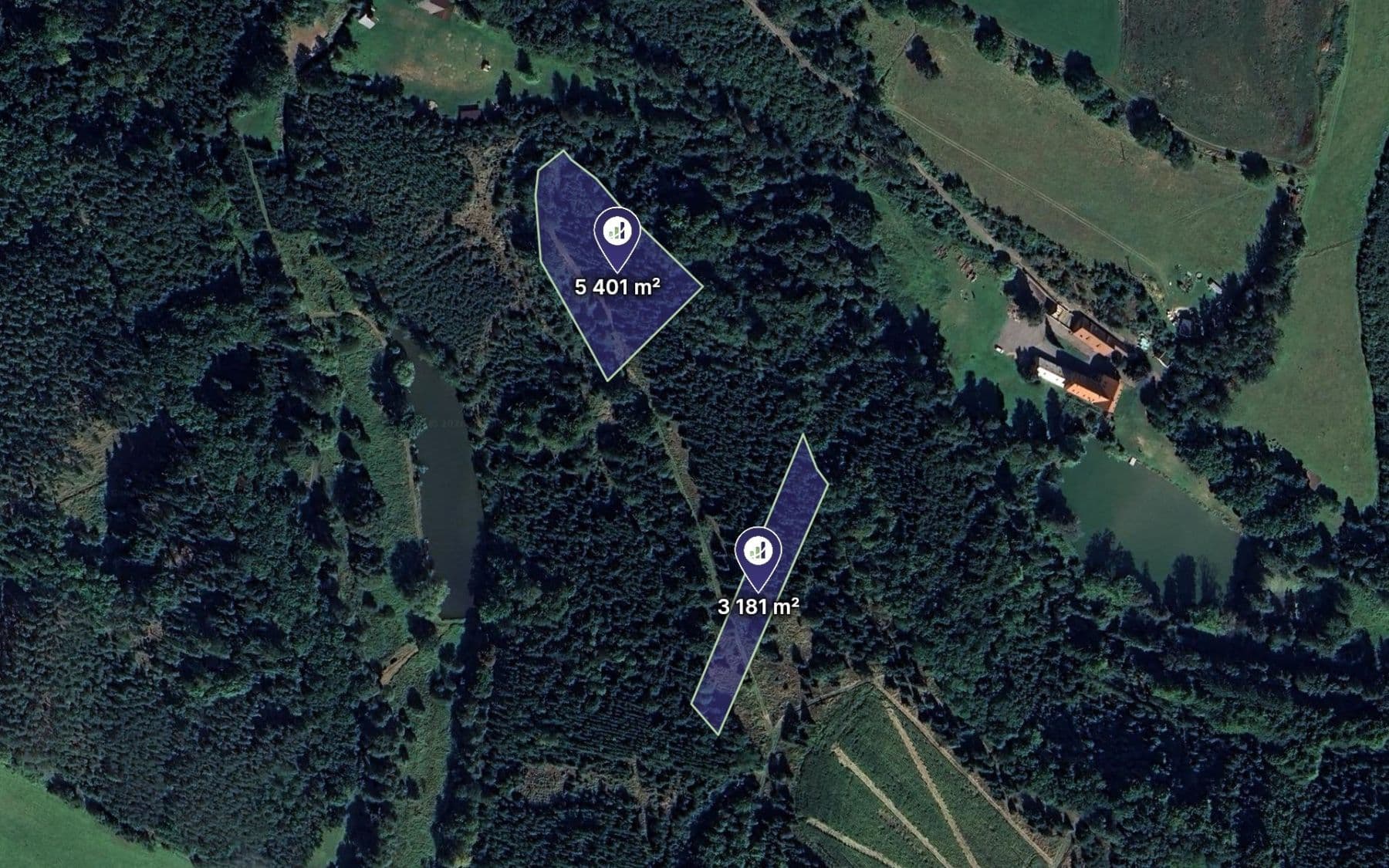 plot for sale, 4,291 m², Zásmuky, Středočeský Region plot for sale, 4,291 m², Zásmuky, Středočeský Region
