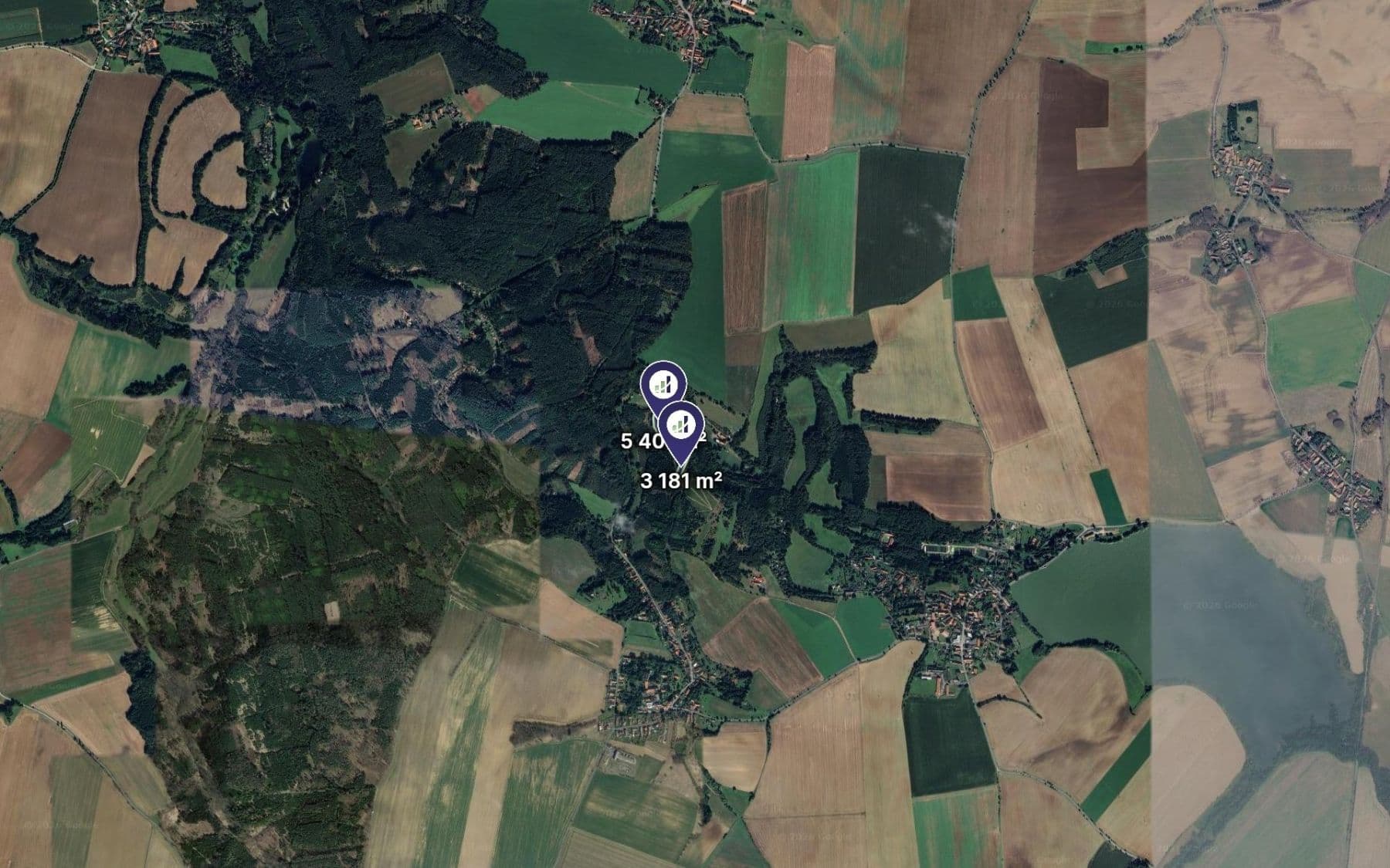 plot for sale, 4,291 m², Zásmuky, Středočeský Region plot for sale, 4,291 m², Zásmuky, Středočeský Region