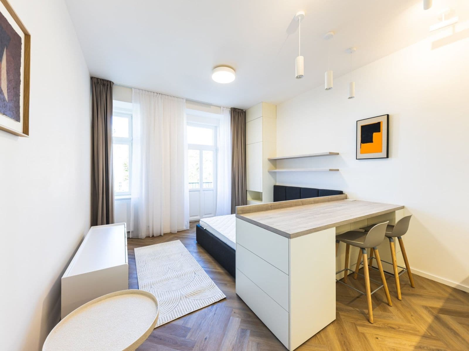 Studio flat to rent, 29 m², Sázavská, Prague, Prague Studio flat to rent, 29 m², Sázavská, Prague, Prague