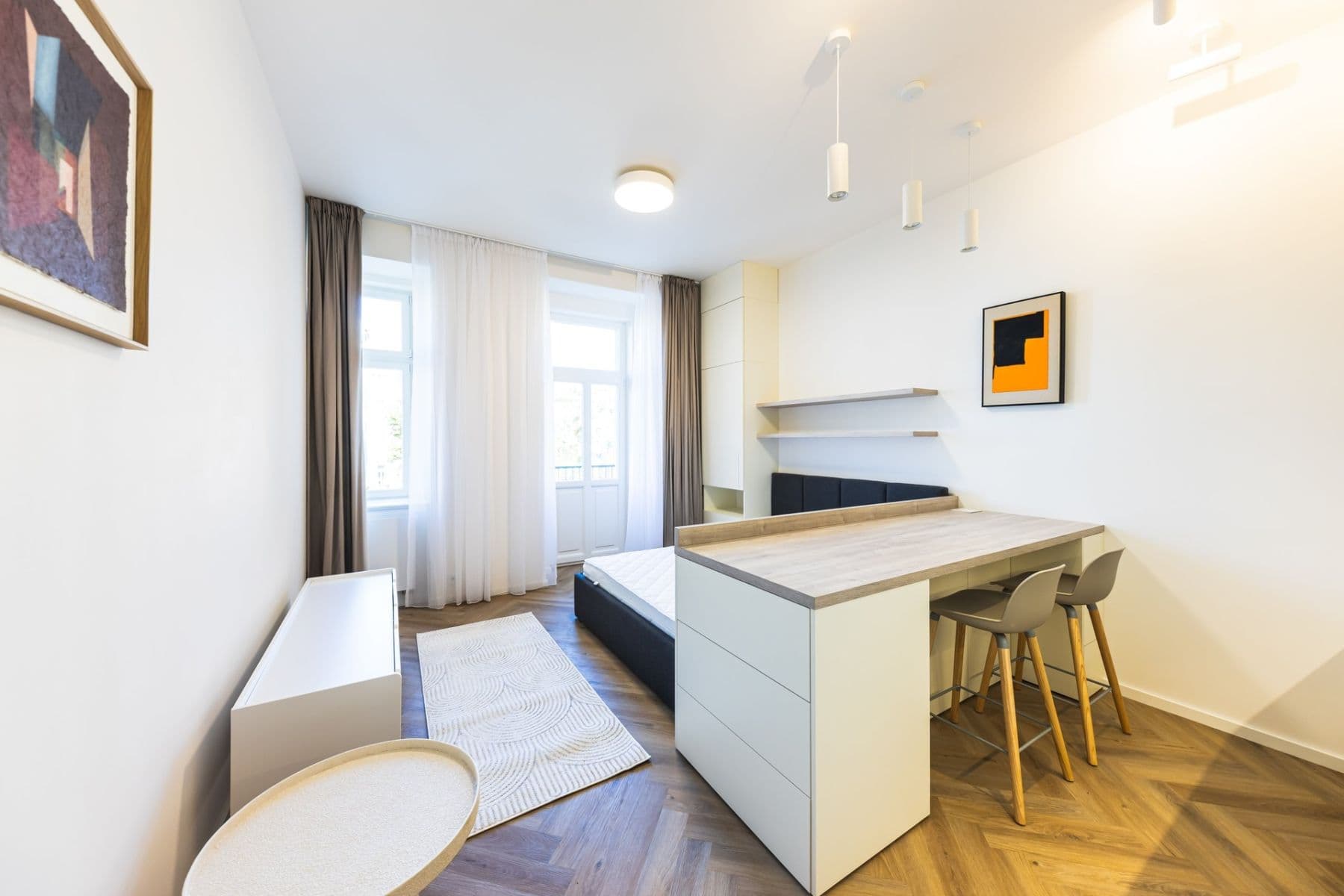 Studio flat to rent, 29 m², Sázavská, Prague, Prague Studio flat to rent, 29 m², Sázavská, Prague, Prague