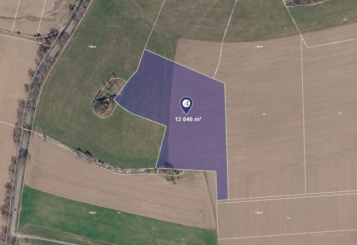plot for sale, 8,431 m², Postupice, Středočeský Region plot for sale, 8,431 m², Postupice, Středočeský Region