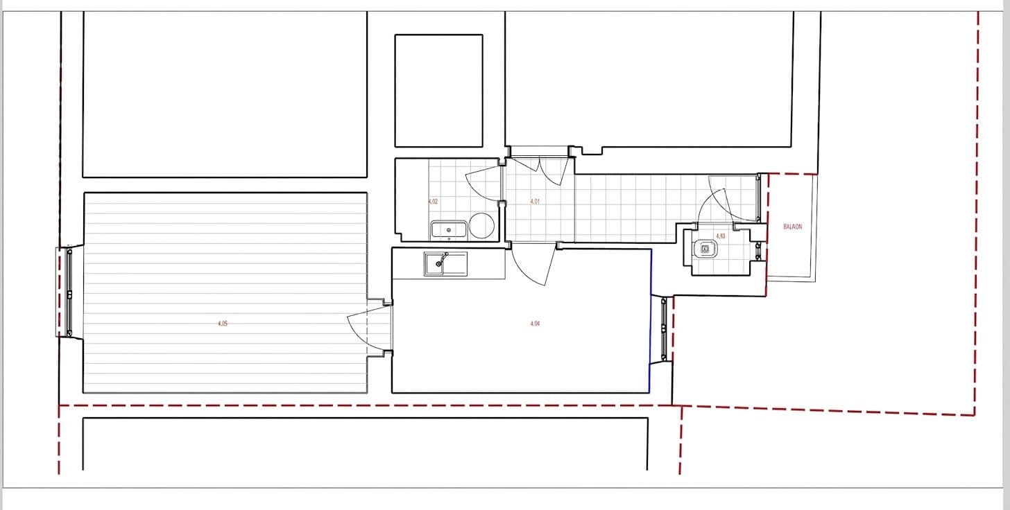 1 bedroom with open-plan kitchen flat to rent, 51 m², U Průhonu, Prague, Prague 1 bedroom with open-plan kitchen flat to rent, 51 m², U Průhonu, Prague, Prague