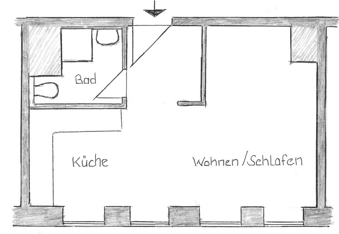 1 bedroom flat to rent, 34 m², Adolph-Menzel-Straße, Leipzig, Saxony 1 bedroom flat to rent, 34 m², Adolph-Menzel-Straße, Leipzig, Saxony