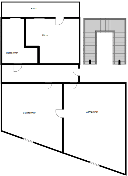 1 bedroom with open-plan kitchen flat to rent, 65 m², Stuttgart, Baden-Württemberg 1 bedroom with open-plan kitchen flat to rent, 65 m², Stuttgart, Baden-Württemberg