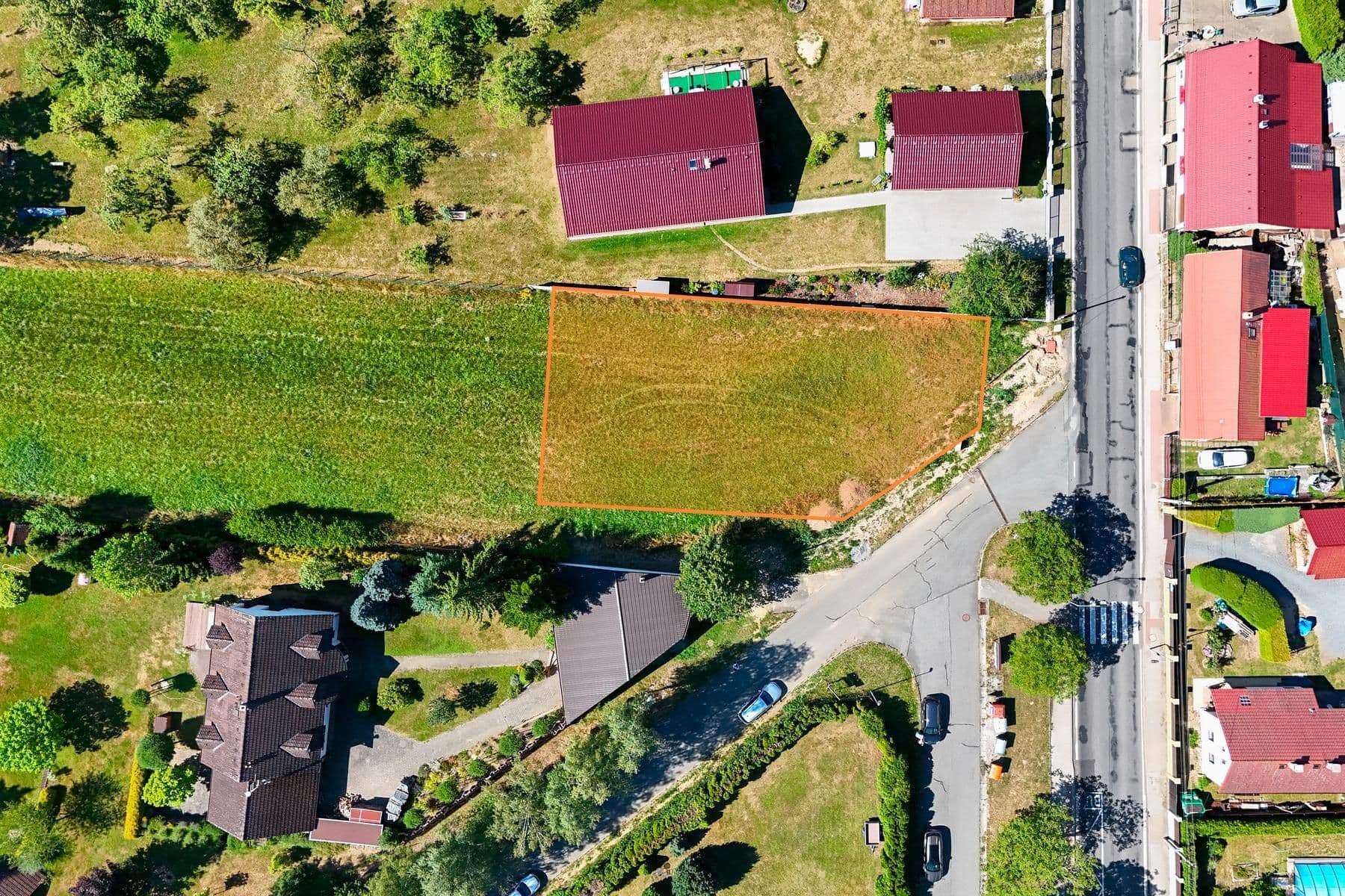 plot for sale, 750 m², Na Vrších, Divišov, Středočeský Region plot for sale, 750 m², Na Vrších, Divišov, Středočeský Region