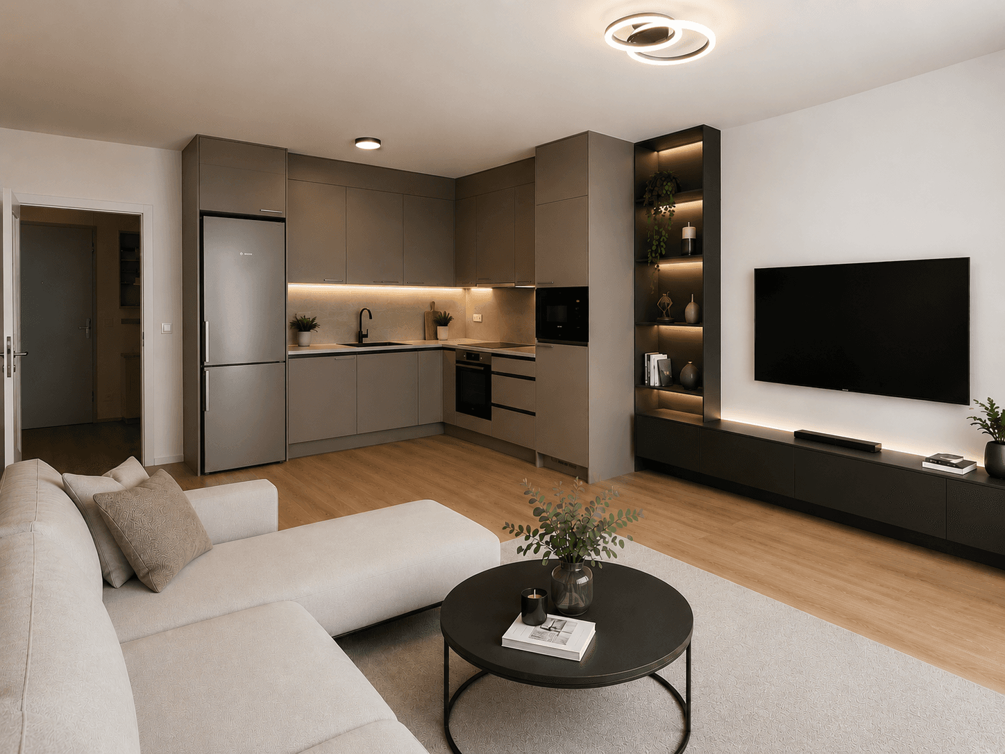 1 bedroom with open-plan kitchen flat to rent, 55 m², Rybářská, Brno, Jihomoravský Region 1 bedroom with open-plan kitchen flat to rent, 55 m², Rybářská, Brno, Jihomoravský Region