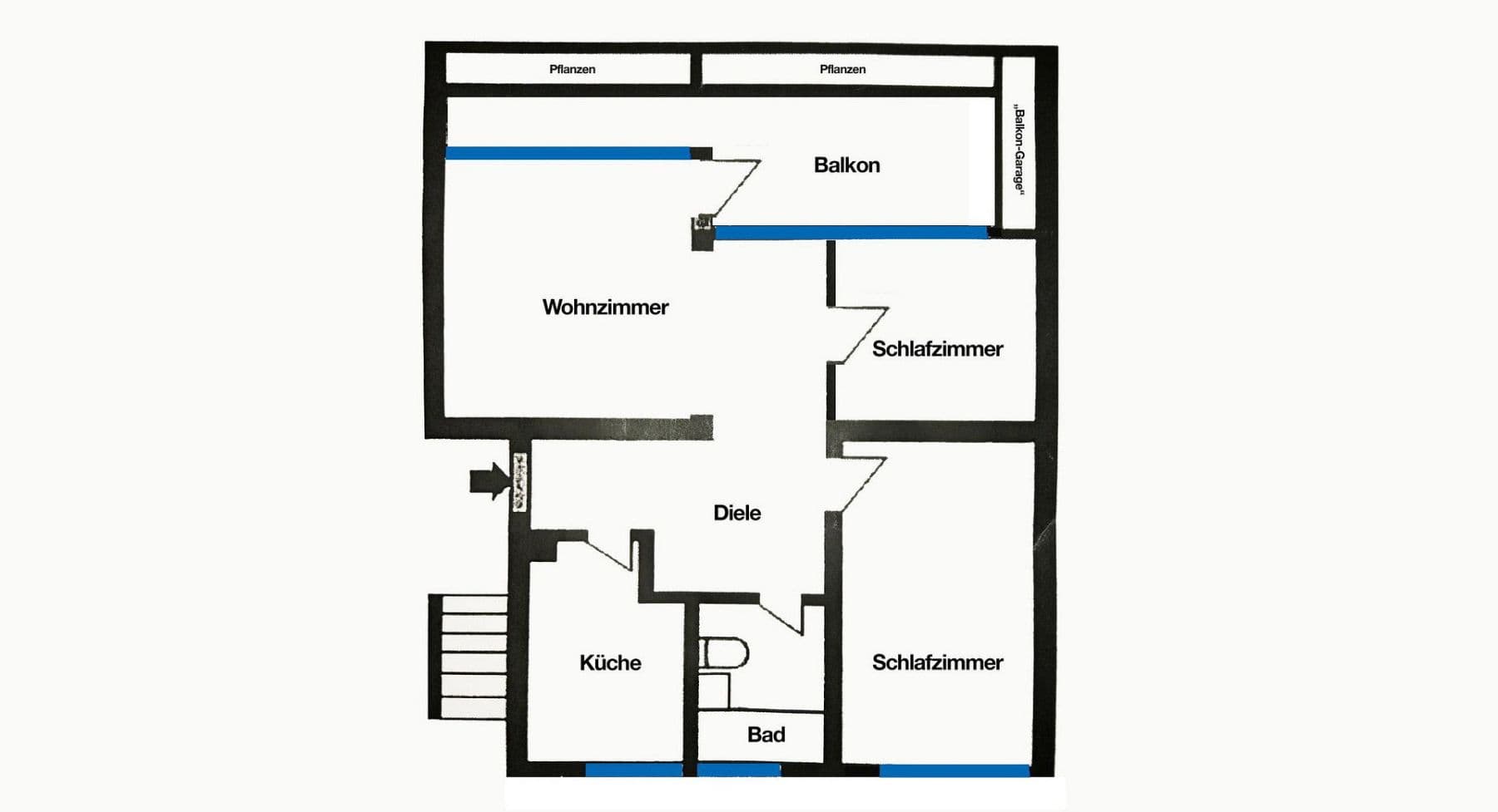 3 bedroom flat to rent, 73 m², Münterweg 14, Hamburg, Hamburg 3 bedroom flat to rent, 73 m², Münterweg 14, Hamburg, Hamburg