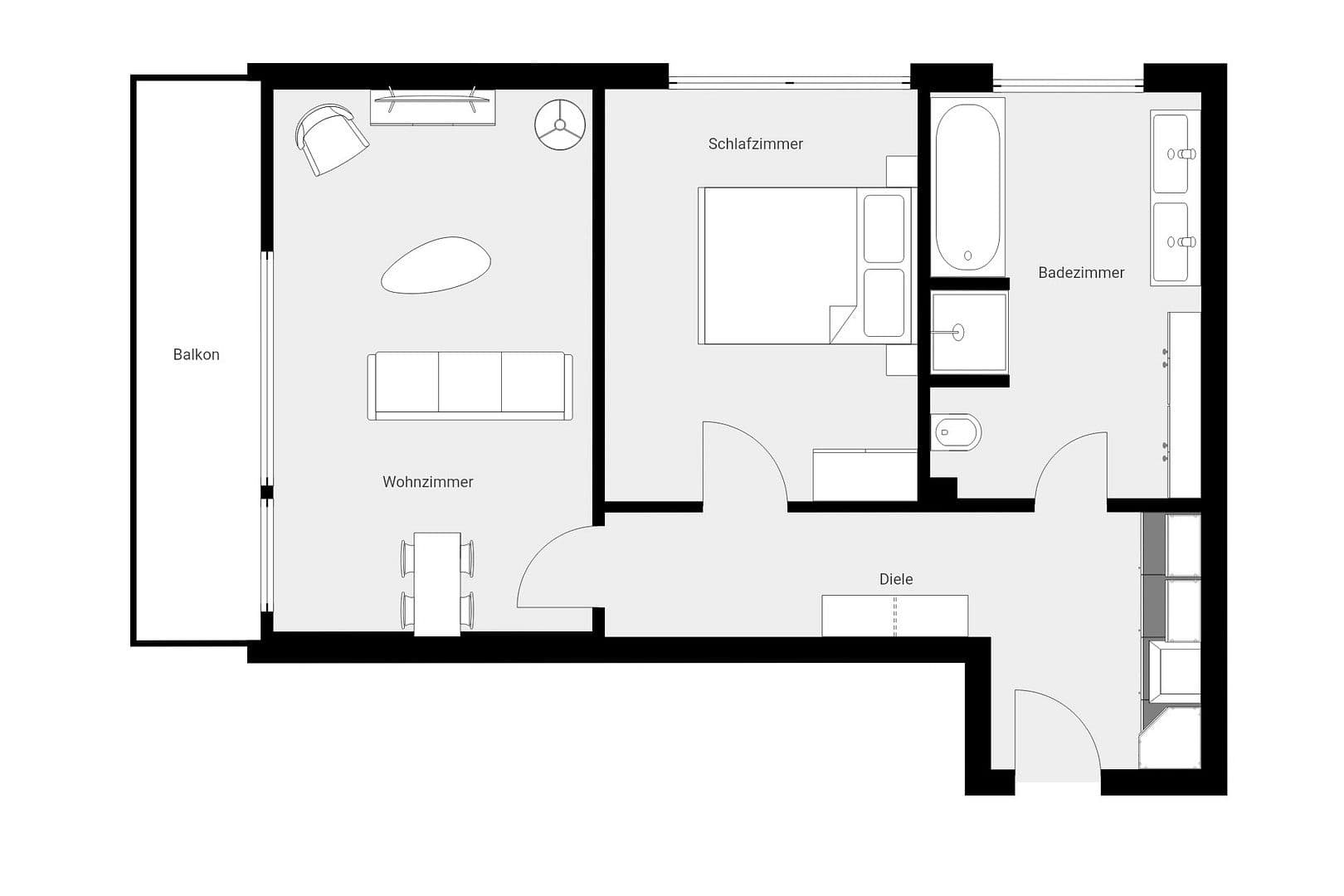 2 bedroom flat to rent, 50 m², Heidewinkel 17, Hamburg, Hamburg 2 bedroom flat to rent, 50 m², Heidewinkel 17, Hamburg, Hamburg