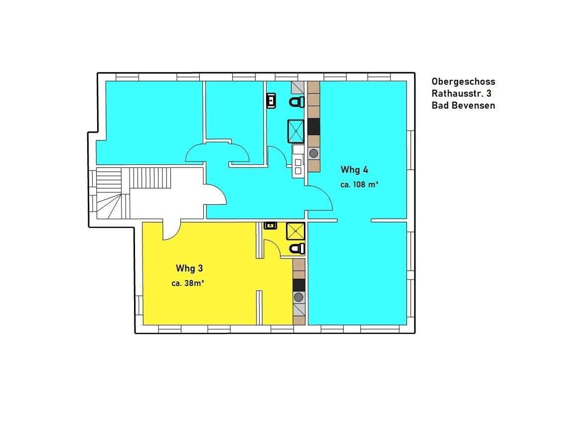 3 bedroom flat to rent, 107 m², Rathausstr. 3, Bad Bevensen, Lower Saxony 3 bedroom flat to rent, 107 m², Rathausstr. 3, Bad Bevensen, Lower Saxony