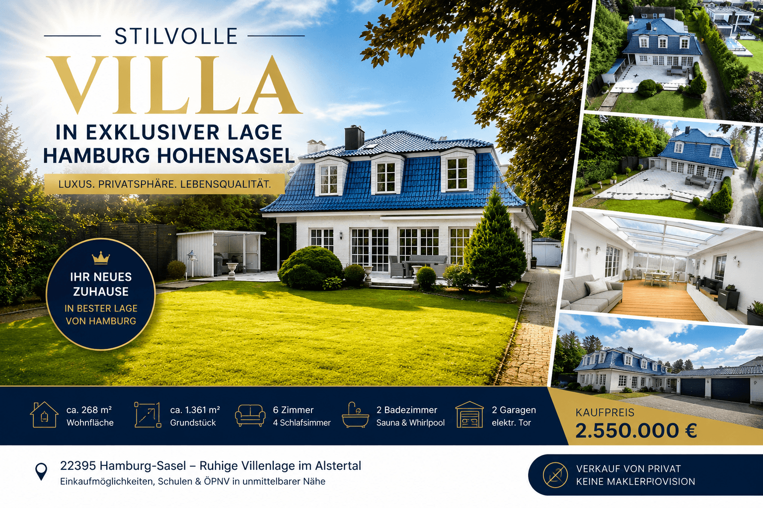 house for sale, 268 m², Hamburg Sasel, Hamburg house for sale, 268 m², Hamburg Sasel, Hamburg