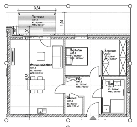 3 bedroom flat to rent, 68 m², Alter Mühlenweg 1c, Bad Bevensen, Lower Saxony 3 bedroom flat to rent, 68 m², Alter Mühlenweg 1c, Bad Bevensen, Lower Saxony