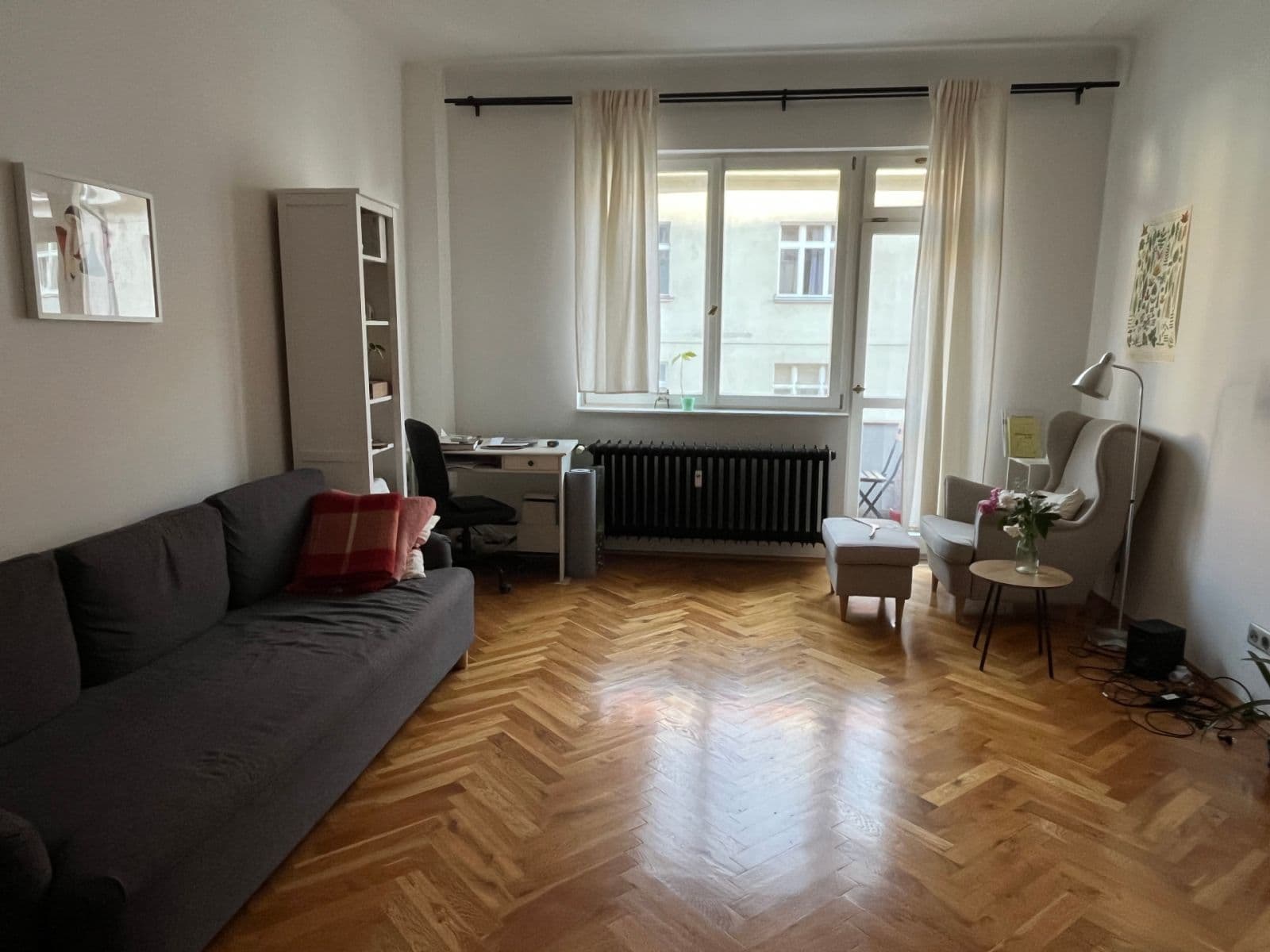 1 bedroom with open-plan kitchen flat to rent, 56 m², Bulharská, Prague, Prague 1 bedroom with open-plan kitchen flat to rent, 56 m², Bulharská, Prague, Prague