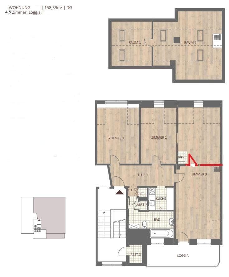 3 bedroom with open-plan kitchen flat for sale, 107 m², Wilhelm-Leuschner-Str. 40, Darmstadt, Hesse 3 bedroom with open-plan kitchen flat for sale, 107 m², Wilhelm-Leuschner-Str. 40, Darmstadt, Hesse