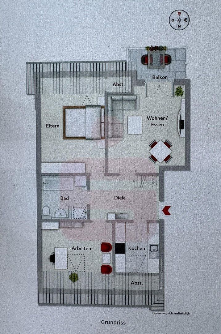 1 bedroom with open-plan kitchen flat to rent, 63 m², Kaufbeuren, Bavaria 1 bedroom with open-plan kitchen flat to rent, 63 m², Kaufbeuren, Bavaria