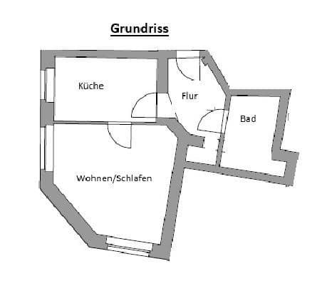 1 bedroom flat to rent, 48 m², Wurzen, Saxony 1 bedroom flat to rent, 48 m², Wurzen, Saxony