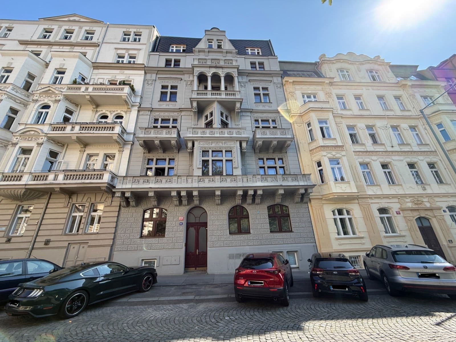 1 bedroom with open-plan kitchen flat for sale, 47 m², Polská, Prague, Prague 1 bedroom with open-plan kitchen flat for sale, 47 m², Polská, Prague, Prague