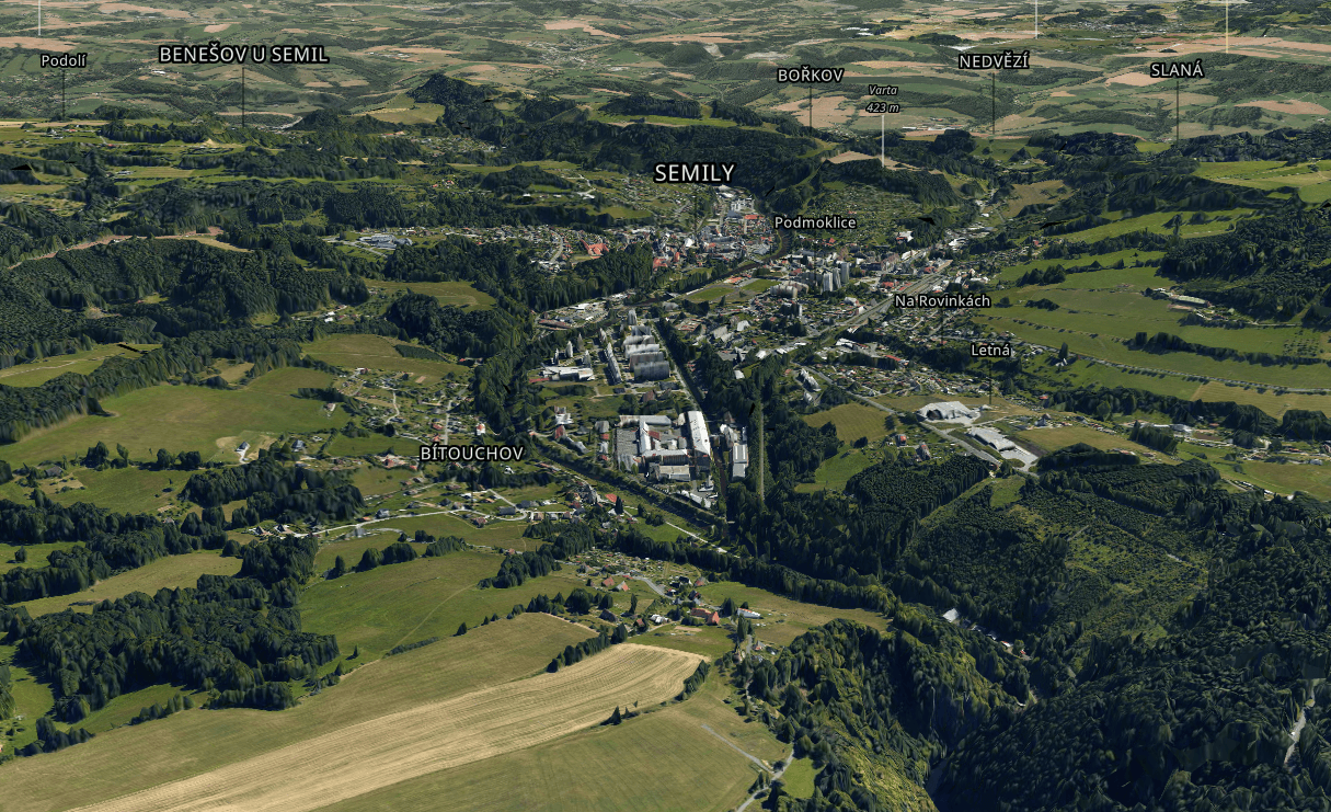 plot for sale, 1,200 m², Semily, Liberecký Region plot for sale, 1,200 m², Semily, Liberecký Region