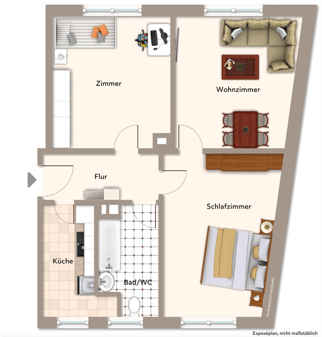 3 bedroom flat to rent, 72 m², Hahnstr 17, Stuttgart, Baden-Württemberg 3 bedroom flat to rent, 72 m², Hahnstr 17, Stuttgart, Baden-Württemberg