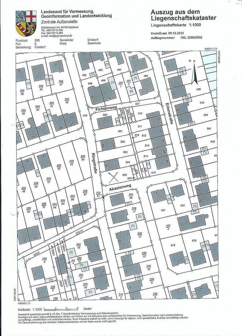 plot for sale, 360 m², Ensdorf/Saar, Saarland plot for sale, 360 m², Ensdorf/Saar, Saarland