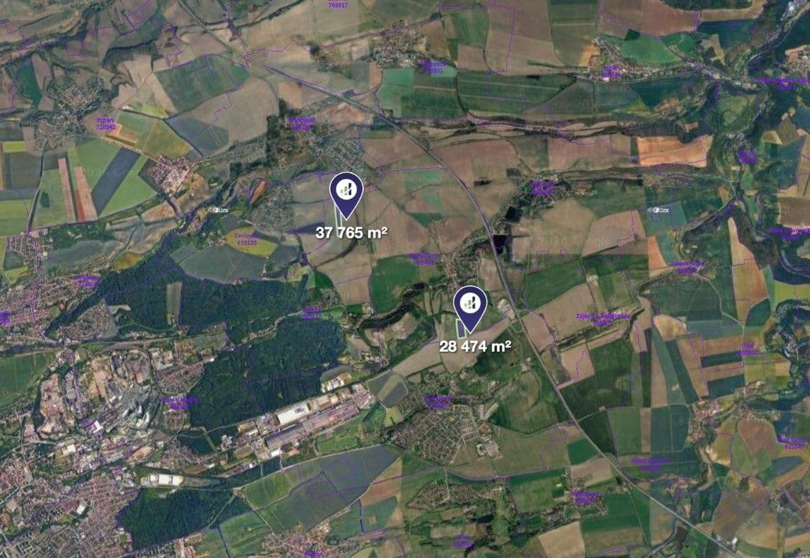 plot for sale, 22,080 m², Stehelčeves, Středočeský Region plot for sale, 22,080 m², Stehelčeves, Středočeský Region