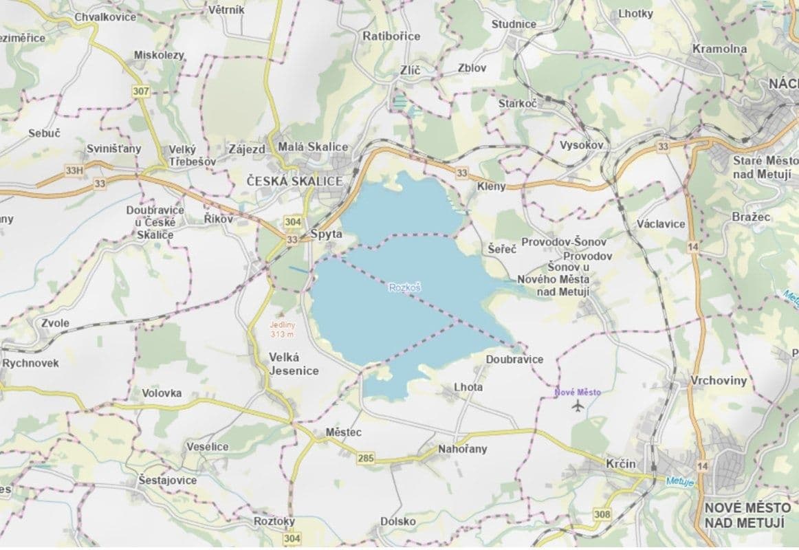 plot for sale, 6,644 m², Česká Skalice, Královéhradecký Region plot for sale, 6,644 m², Česká Skalice, Královéhradecký Region