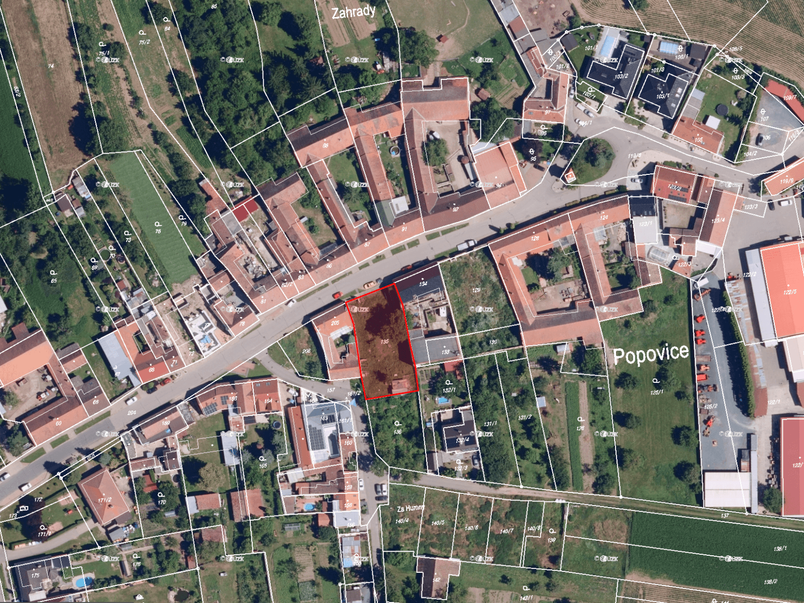 plot for sale, 920 m², Popovice, Jihomoravský Region plot for sale, 920 m², Popovice, Jihomoravský Region