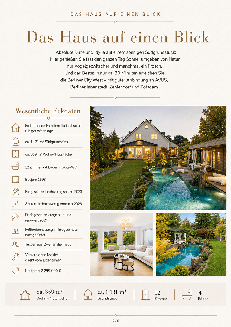 house for sale, 280 m², Kleinmachnow, Brandenburg house for sale, 280 m², Kleinmachnow, Brandenburg