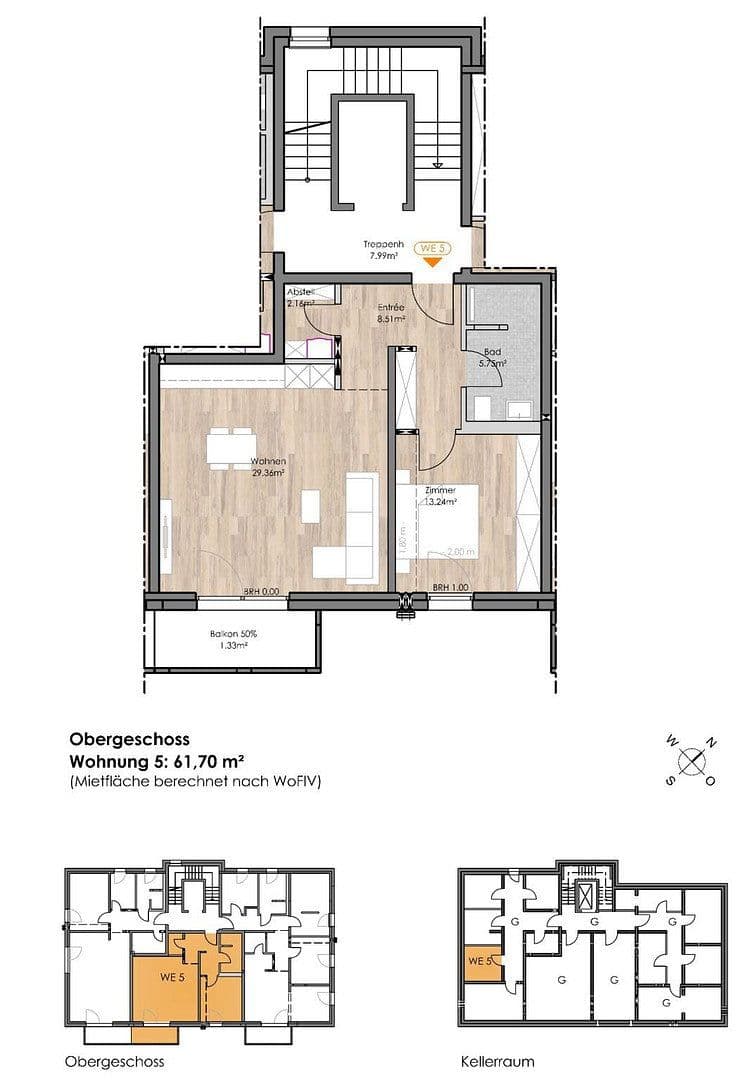 1 bedroom flat to rent, 62 m², Piesport, Rhineland-Palatinate 1 bedroom flat to rent, 62 m², Piesport, Rhineland-Palatinate