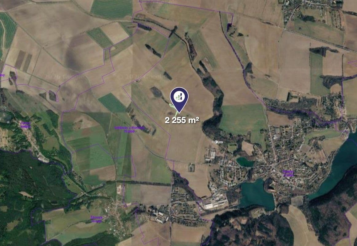 plot for sale, 2,255 m², Plumlov, Olomoucký Region plot for sale, 2,255 m², Plumlov, Olomoucký Region