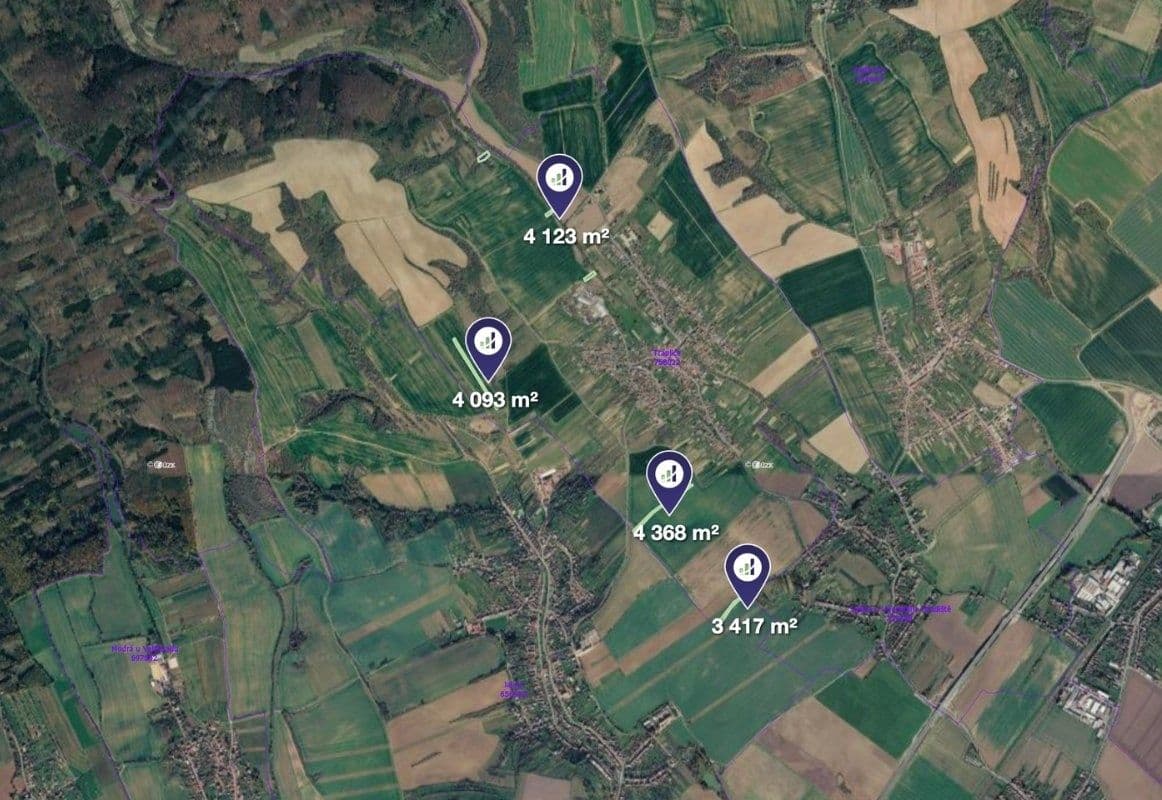 plot for sale, 16,001 m², Traplice, Zlínský Region plot for sale, 16,001 m², Traplice, Zlínský Region