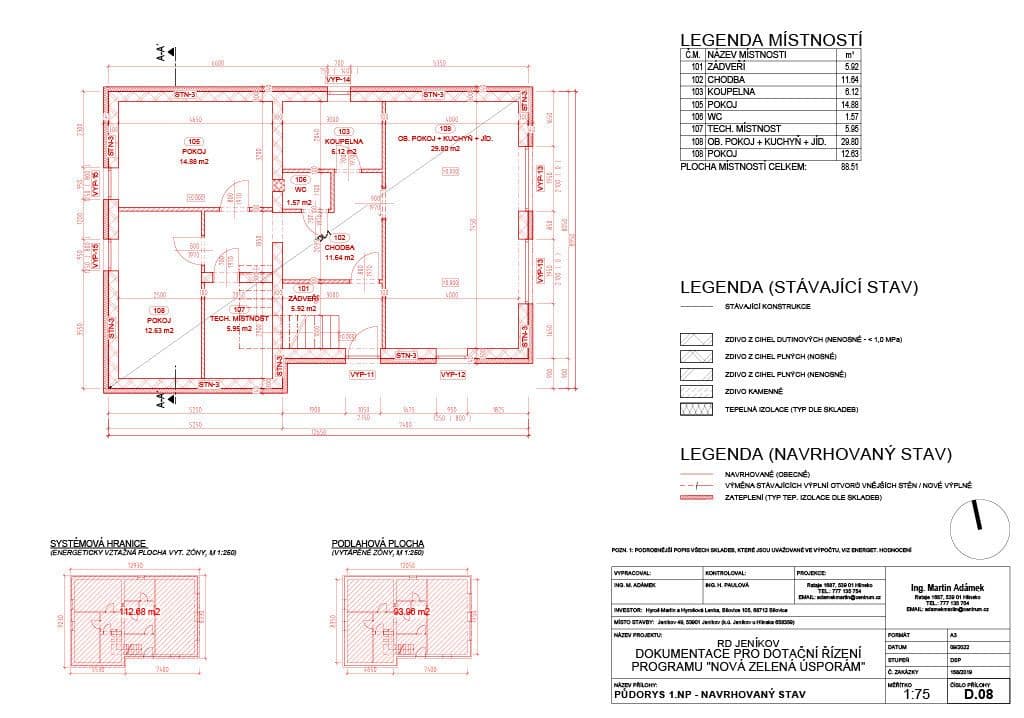 house to rent, 86 m², Jeníkov, Pardubický Region house to rent, 86 m², Jeníkov, Pardubický Region