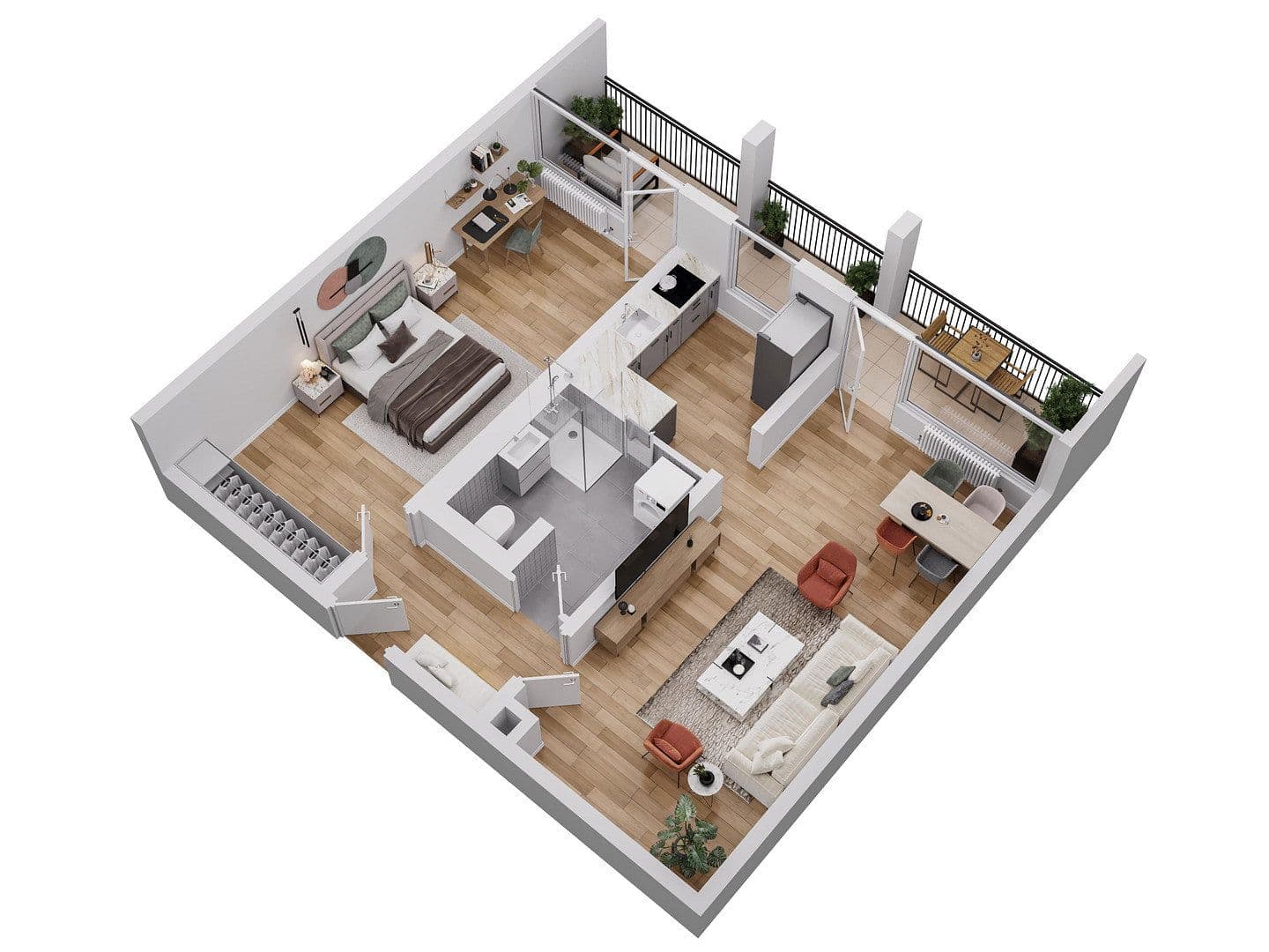 2 bedroom flat to rent, 64 m², Hof, Bavaria 2 bedroom flat to rent, 64 m², Hof, Bavaria