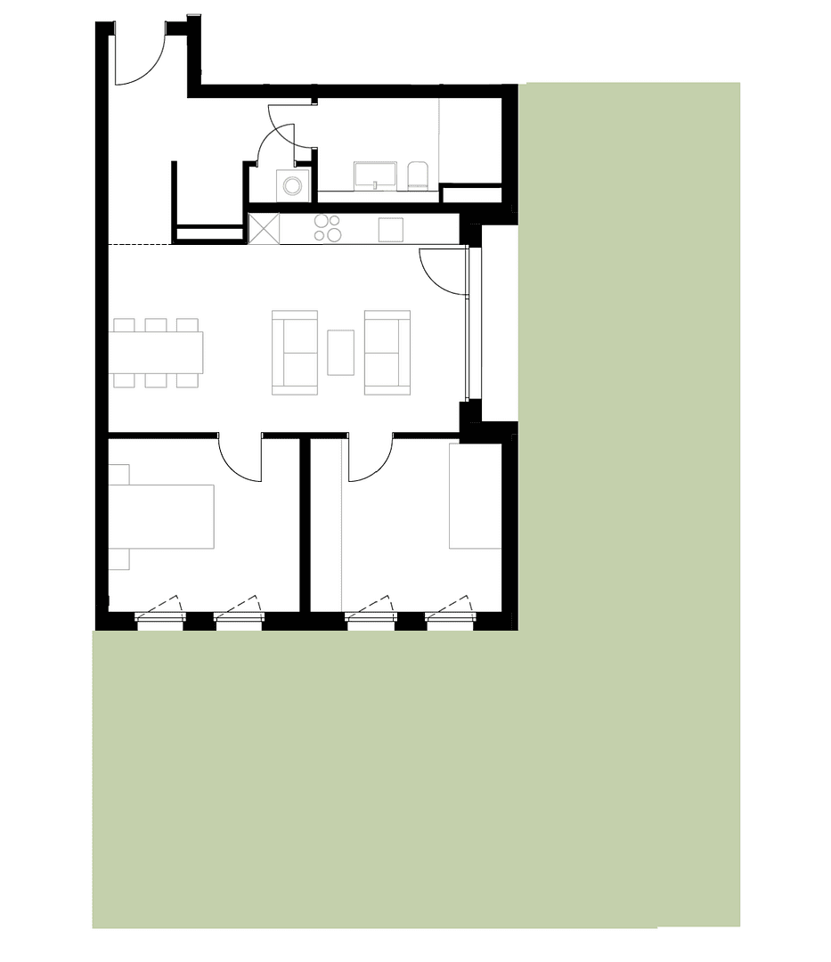 3 bedroom flat to rent, 74 m², Parkstraße 40/44, Berlin, Berlin 3 bedroom flat to rent, 74 m², Parkstraße 40/44, Berlin, Berlin